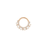 HEARTTHROB - CZ - GOLD CLICKER piercing-zone.com