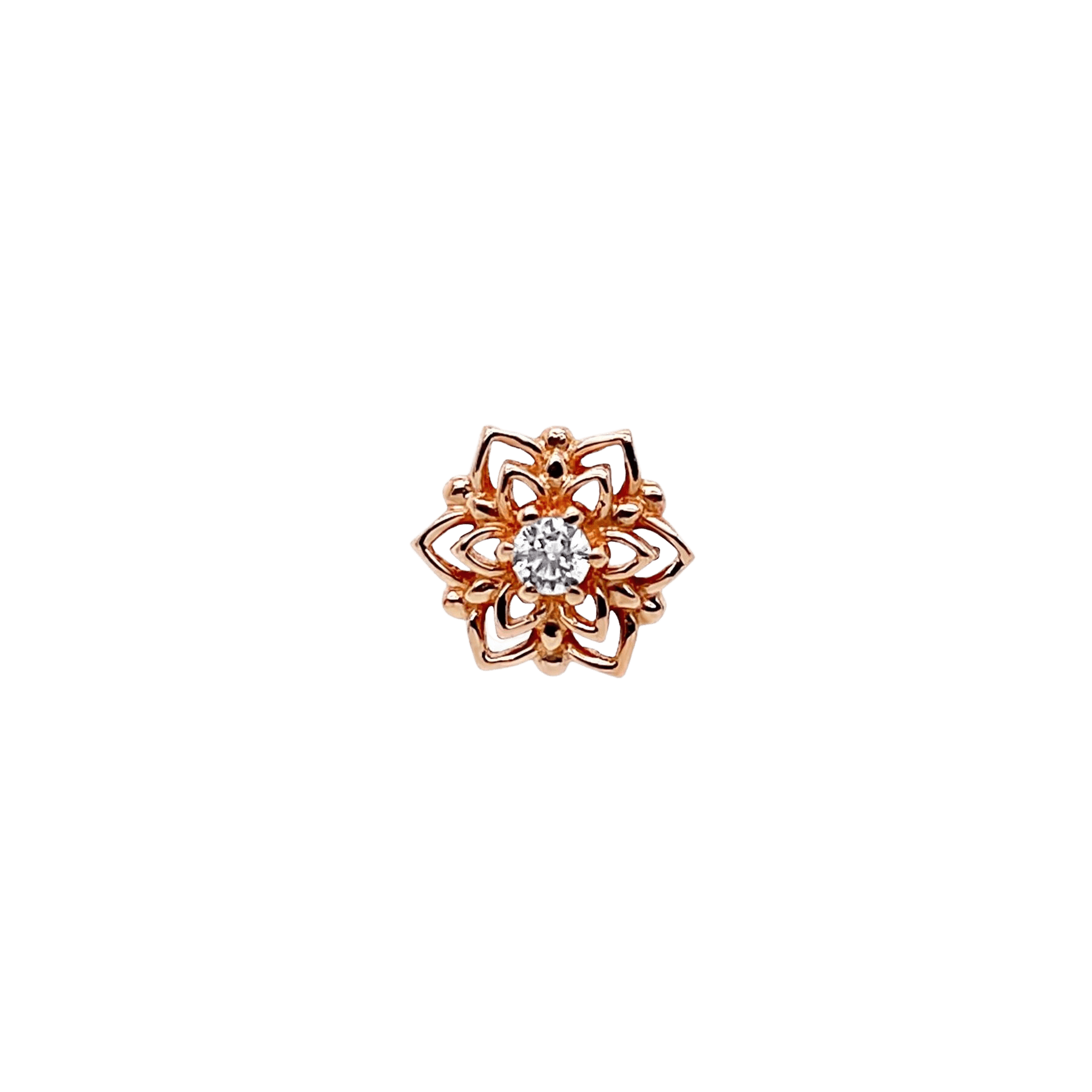 MANDALA CZ - CHARITY THREADLESS END piercing-zone.com