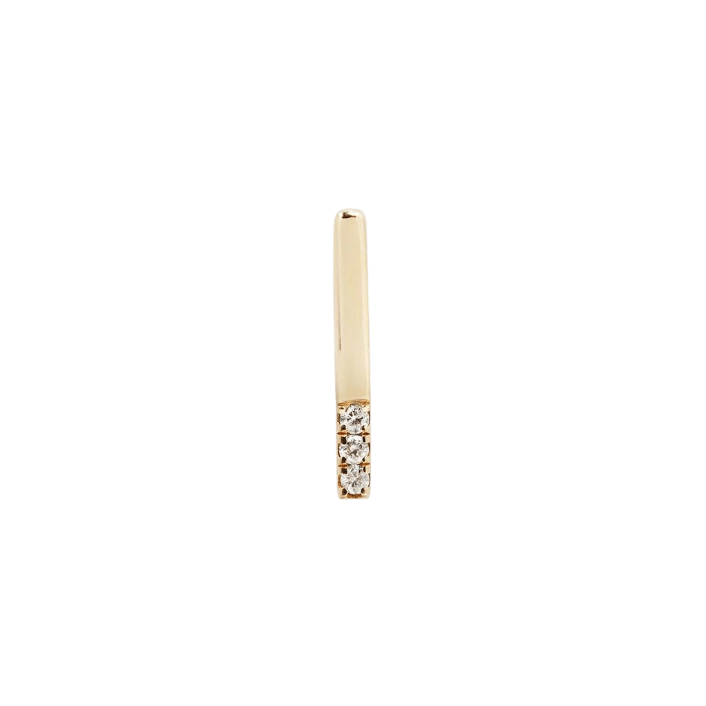 LOVE LINE - CZ - THREADLESS END piercing-zone.com