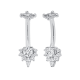 Adelina – 14K Gold Curved Barbell for Navel Piercing