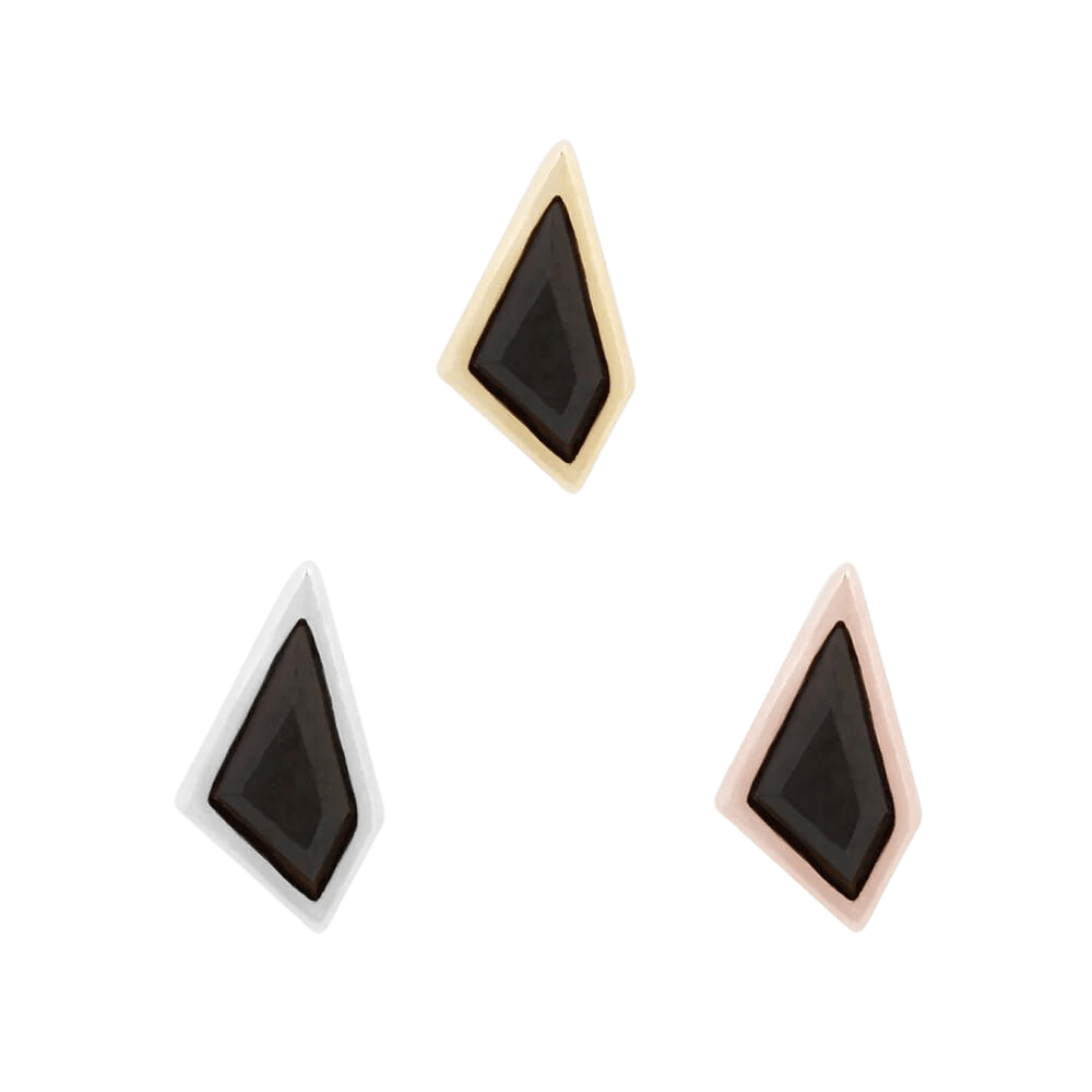 TRANSCEND - BLACK SPINEL - THREADLESS END piercing-zone.com