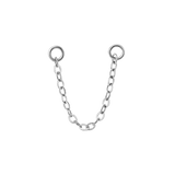 Cable Chain – 14K Gold Piercing Chain - piercing - zone.com