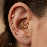 Cairo Clicker – 14K & 18K Gold - piercing - zone.com
