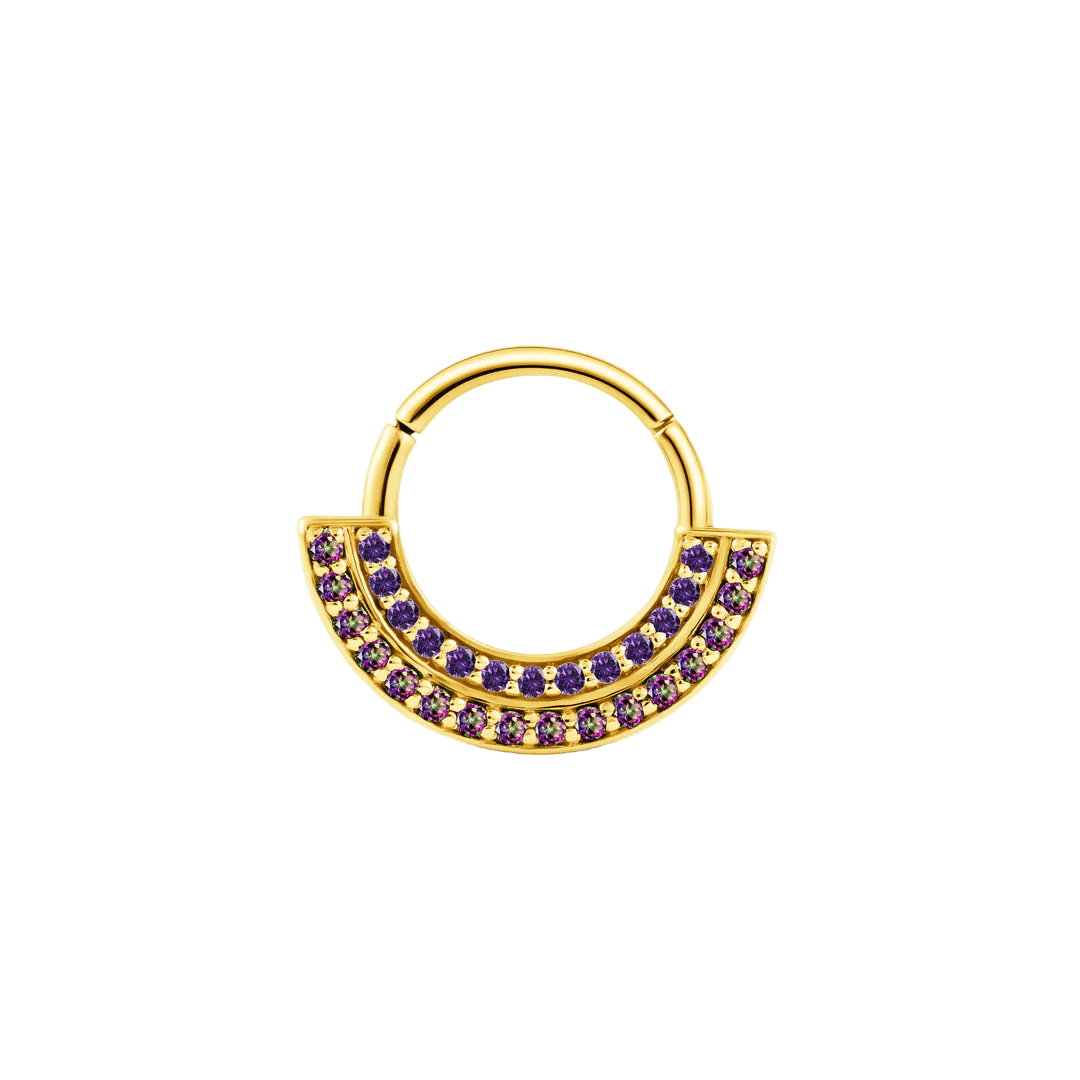 Cairo Clicker – 14K & 18K Gold - piercing - zone.com