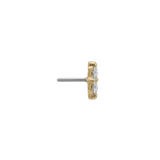 Canopus - 18K Gold Gem Threadless/Threaded End - piercing-zone.com