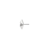 Canyon Pin - 14K Gold Geometric Threadless End - piercing - zone.com