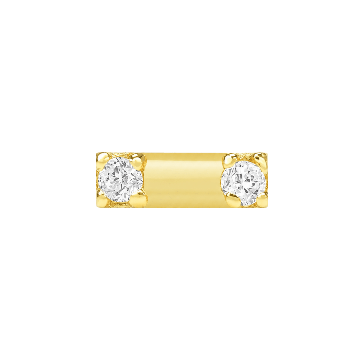 Carlina – 14K Gold Threadless/Threaded End - piercing-zone.com