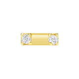 Carlina – 14K Gold Threadless/Threaded End - piercing-zone.com