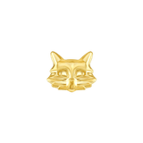 Cat – 14K Gold Threadless End - piercing - zone.com