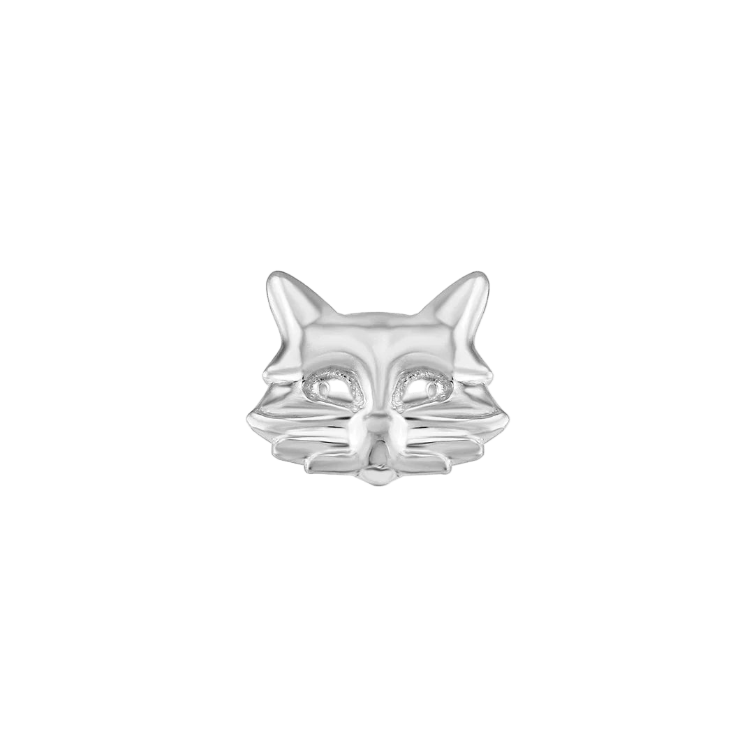 Cat – 14K Gold Threadless End - piercing - zone.com