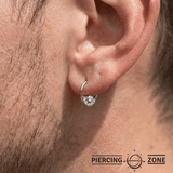 Cecilia Seamless Ring – 14K Gold Multi - Gem Round Design - piercing - zone.com