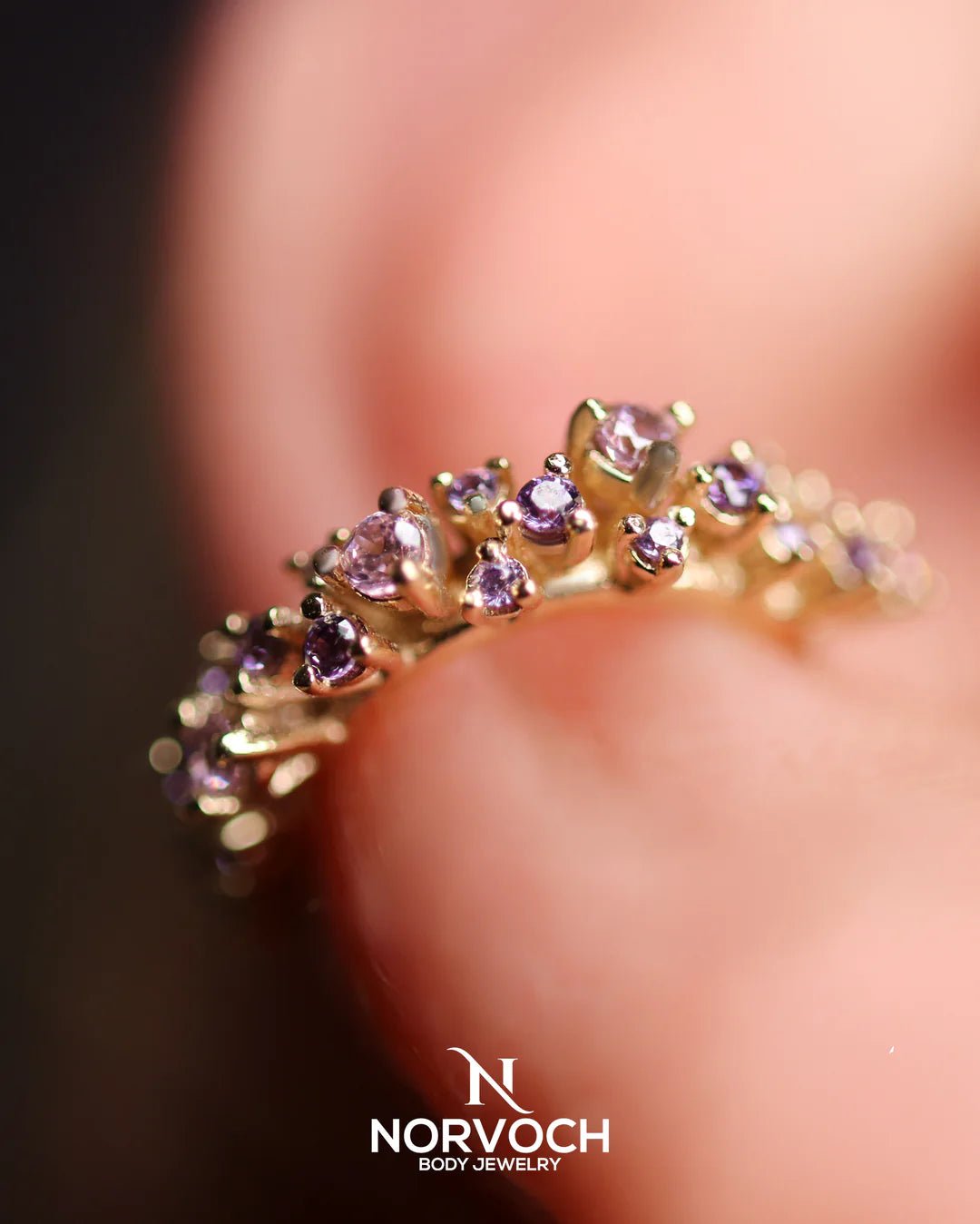 Celeste Clicker – 14K & 18K Gold - piercing - zone.com