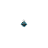 Celestial – London Blue Topaz – 14K Gold Threadless End - piercing - zone.com