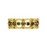 Chaaya Clicker with 2mm & 1mm Gemstones – 14K & 18K Gold - piercing - zone.com