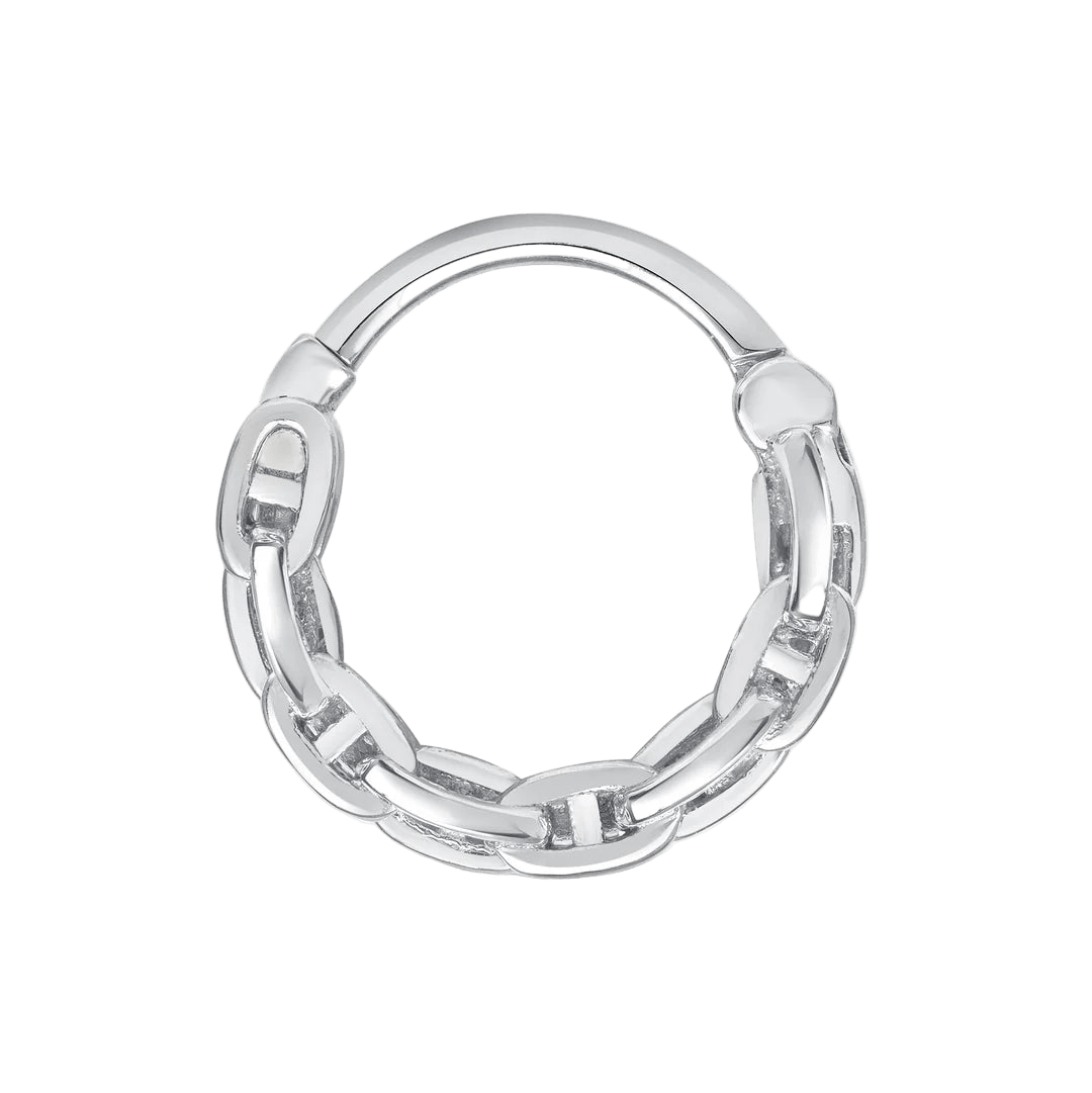 Chainmail Clicker – 14K & 18K Gold - piercing - zone.com