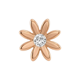 Chamomile Flower – 14K Gold Threadless/Threaded End