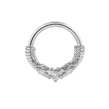 Chinese Dragon Seamless Ring – 14K Gold Sculpted Mythic Design - piercing-zone.com