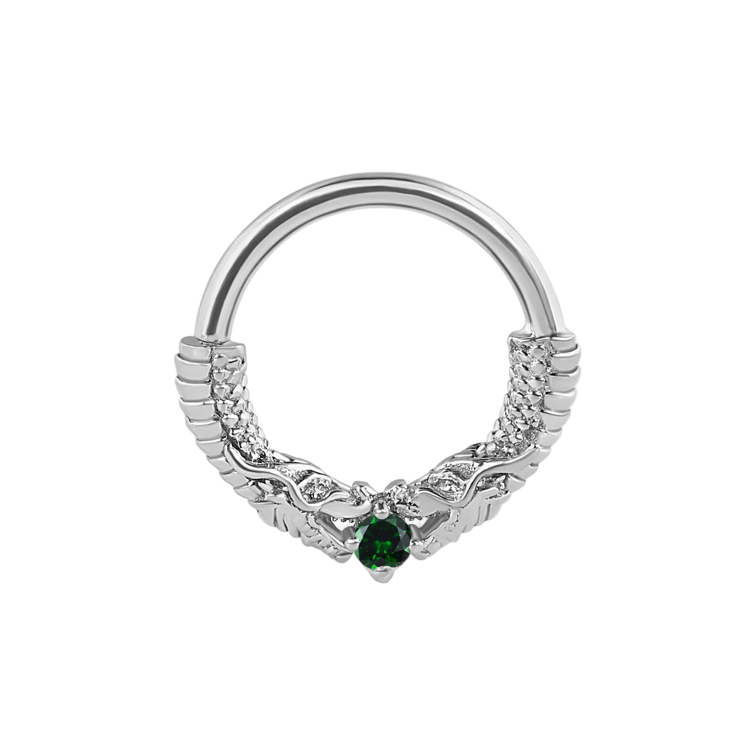 Chinese Dragon Seamless Ring – 14K Gold Sculpted Mythic Design