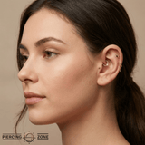 Christmas Card – 14K Gold Threadless/Threaded End - piercing - zone.com