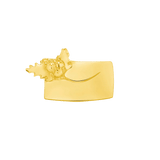 Christmas Card – 14K/18K Gold Threadless End - piercing - zone.com