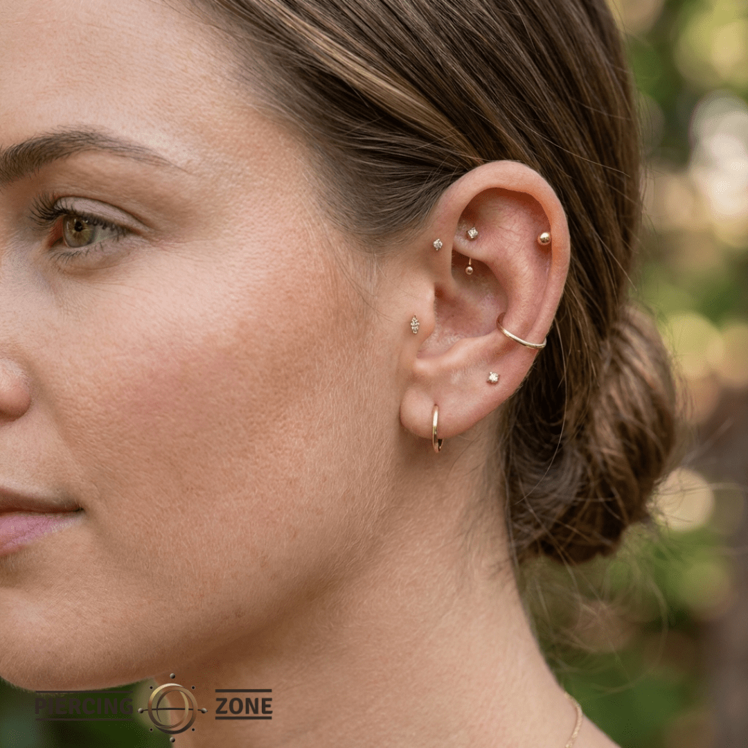 Classic Balls – Polished Spheres – 14K Gold Threadless & Threaded Ends - piercing - zone.com