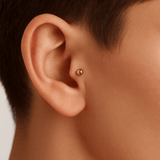 Classic Balls – Solid 14K Gold Spherical End - piercing - zone.com