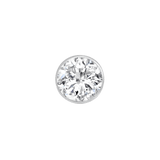 Classic Bezel – 14K/18K Gold Threadless End - piercing - zone.com