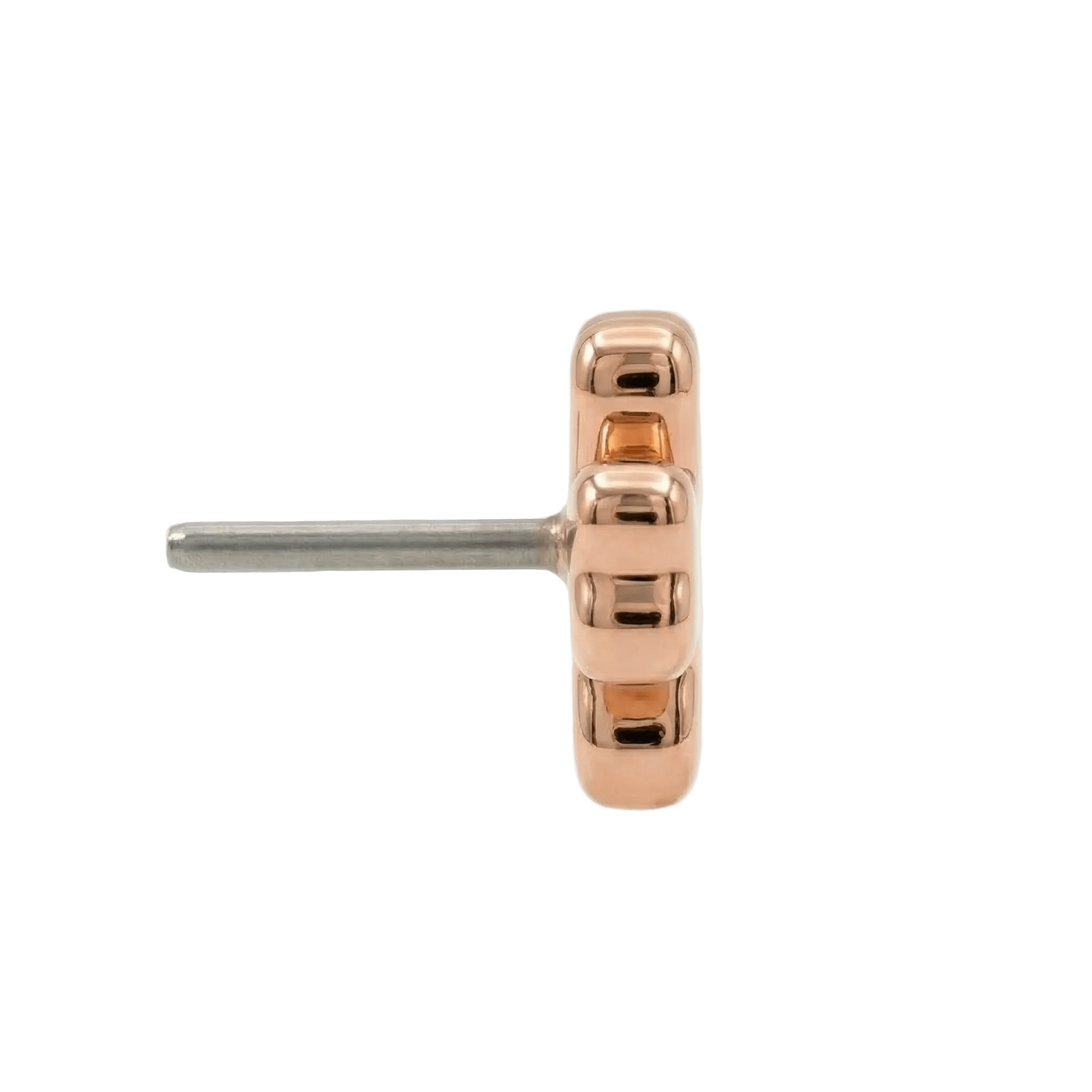 Clover – 14K Gold Threadless/Threaded End - piercing - zone.com