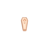 Coffin – 14K Gold Threadless & Threaded End - piercing - zone.com