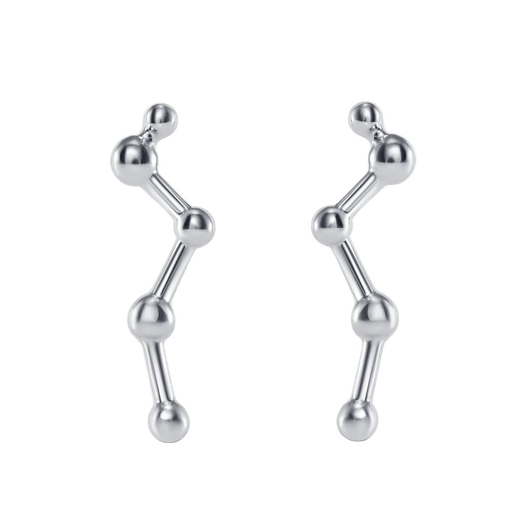 Constellation Long – 14K/18K Gold Threadless End - piercing - zone.com