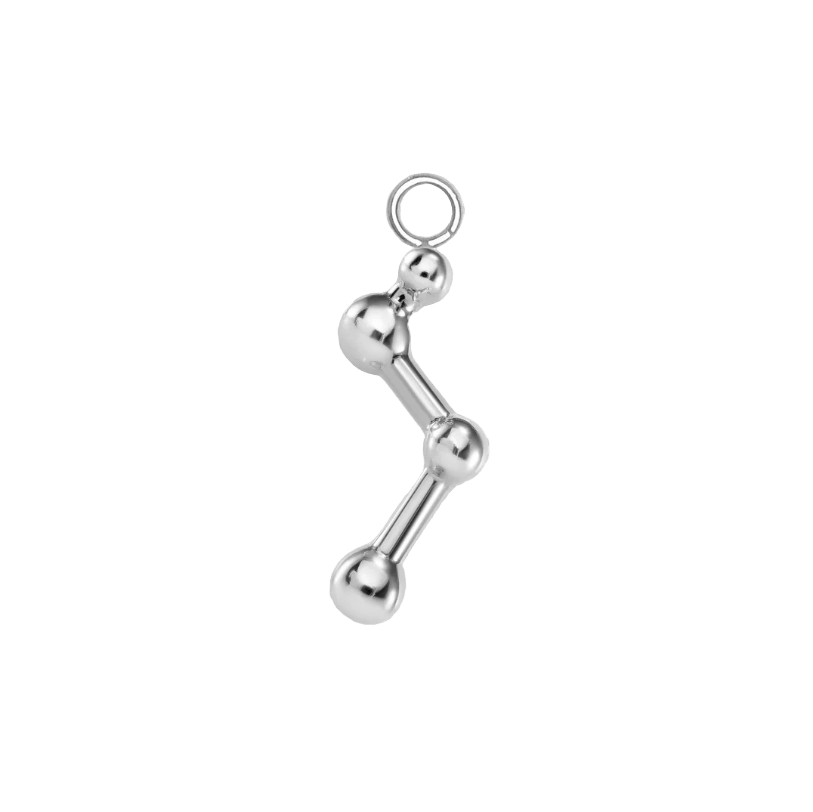Constellation Short – 14K & 18K Gold Charm - piercing - zone.com
