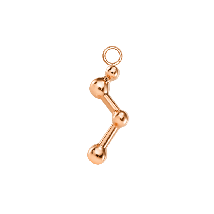 Constellation Short – 14K & 18K Gold Charm - piercing - zone.com