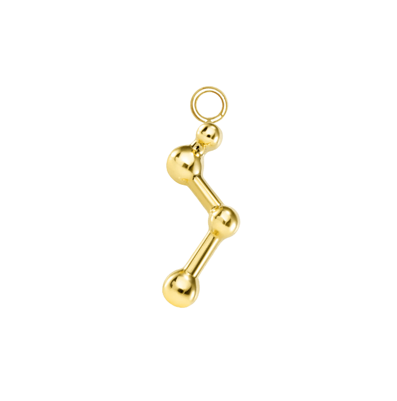 Constellation Short – 14K & 18K Gold Charm - piercing - zone.com