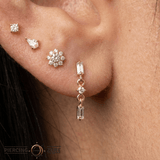 Coquette - 14K Gold Gem Threadless End - piercing - zone.com