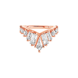 Corona Clicker with Kite, Baguette & Gemstones – 14K & 18K Gold - piercing - zone.com