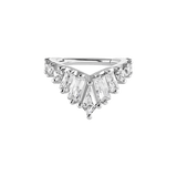 Corona Clicker with Kite, Baguette & Gemstones – 14K & 18K Gold - piercing - zone.com