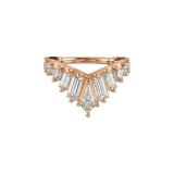 Corona Clicker with Kite, Baguette & Gemstones – 14K & 18K Gold