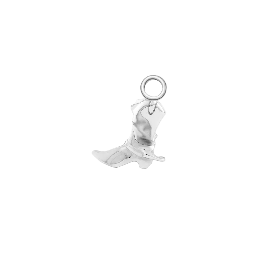 Cowgirl Boot Charm – 14K & 18K Gold - piercing - zone.com