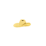 Cowgirl Hat – 14K Gold Threadless & Threaded End - piercing - zone.com