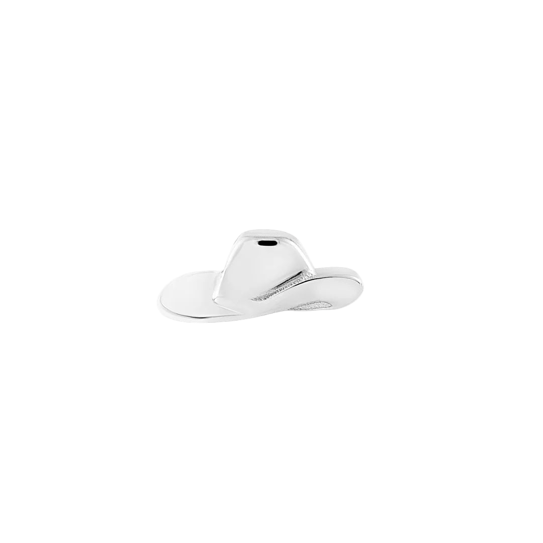 Cowgirl Hat – 14K Gold Threadless & Threaded End - piercing - zone.com