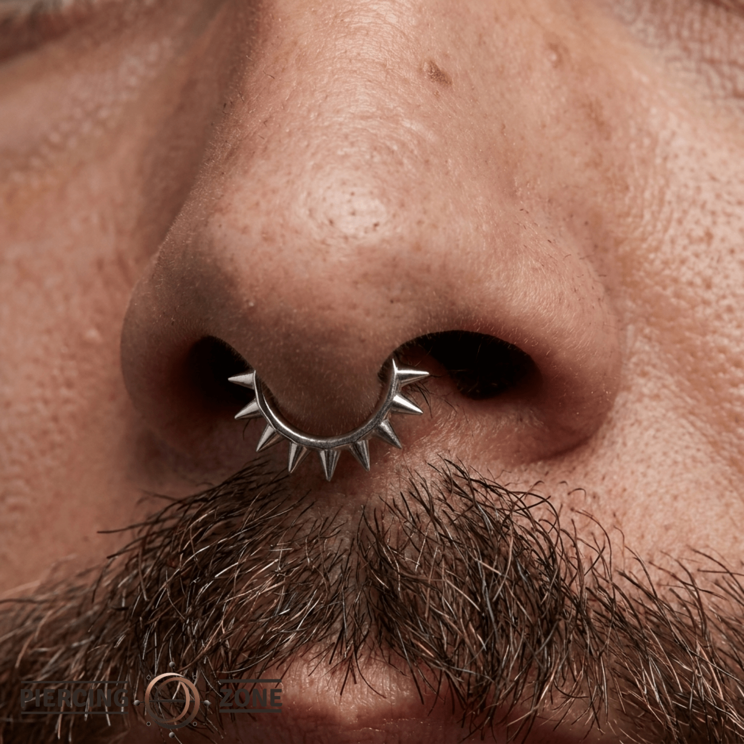 Crass Continuous Ring - 14K Gold Seamless Ring - piercing - zone.com