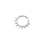 Crass Continuous Ring - 14K Gold Seamless Ring - piercing - zone.com