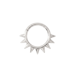 Crass Continuous Ring - 14K Gold Seamless Ring - piercing - zone.com