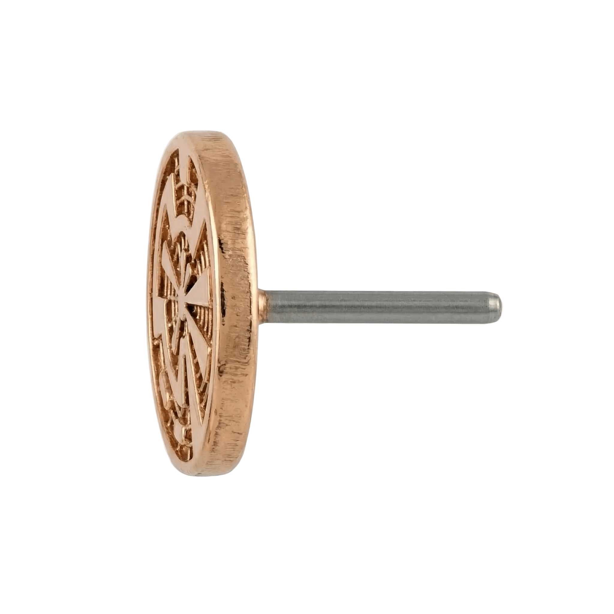 Crop Circle – 14K Gold Threadless/Threaded End - piercing - zone.com