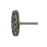 Crop Circle – 14K Gold Threadless/Threaded End - piercing - zone.com