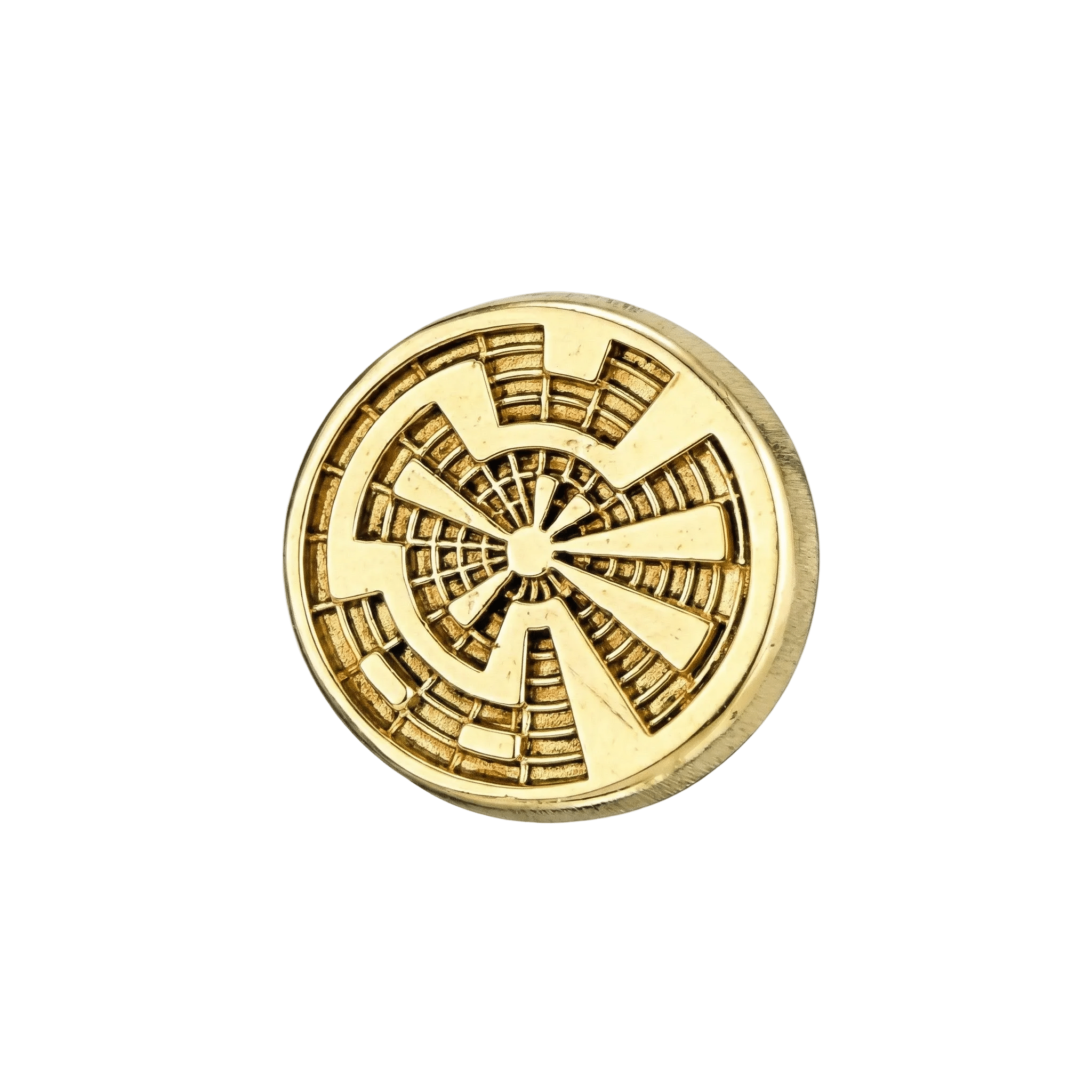 Crop Circle – 14K Gold Threadless/Threaded End - piercing - zone.com