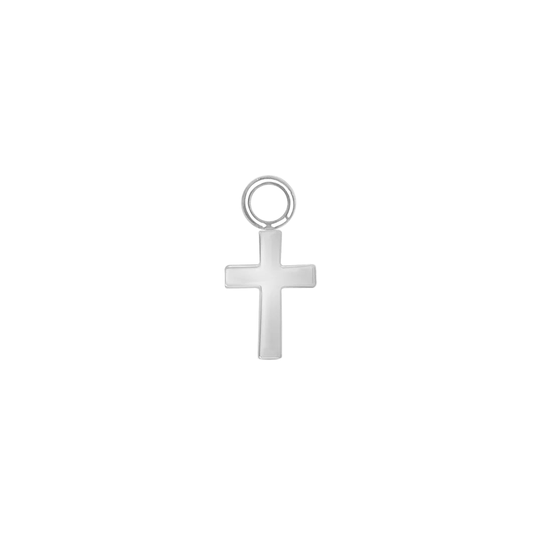 Cross – 14K & 18K Gold Charm - piercing - zone.com