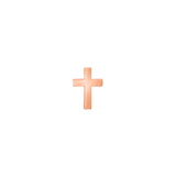 Cross – 14K Gold Threadless & Threaded End - piercing - zone.com