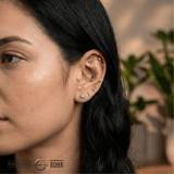Cross – 14K Gold Threadless/Threaded End - piercing - zone.com