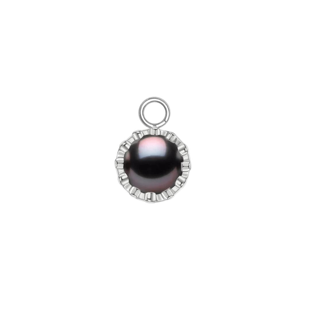 Crown – 14K & 18K Gold Gemstone Charm - piercing - zone.com